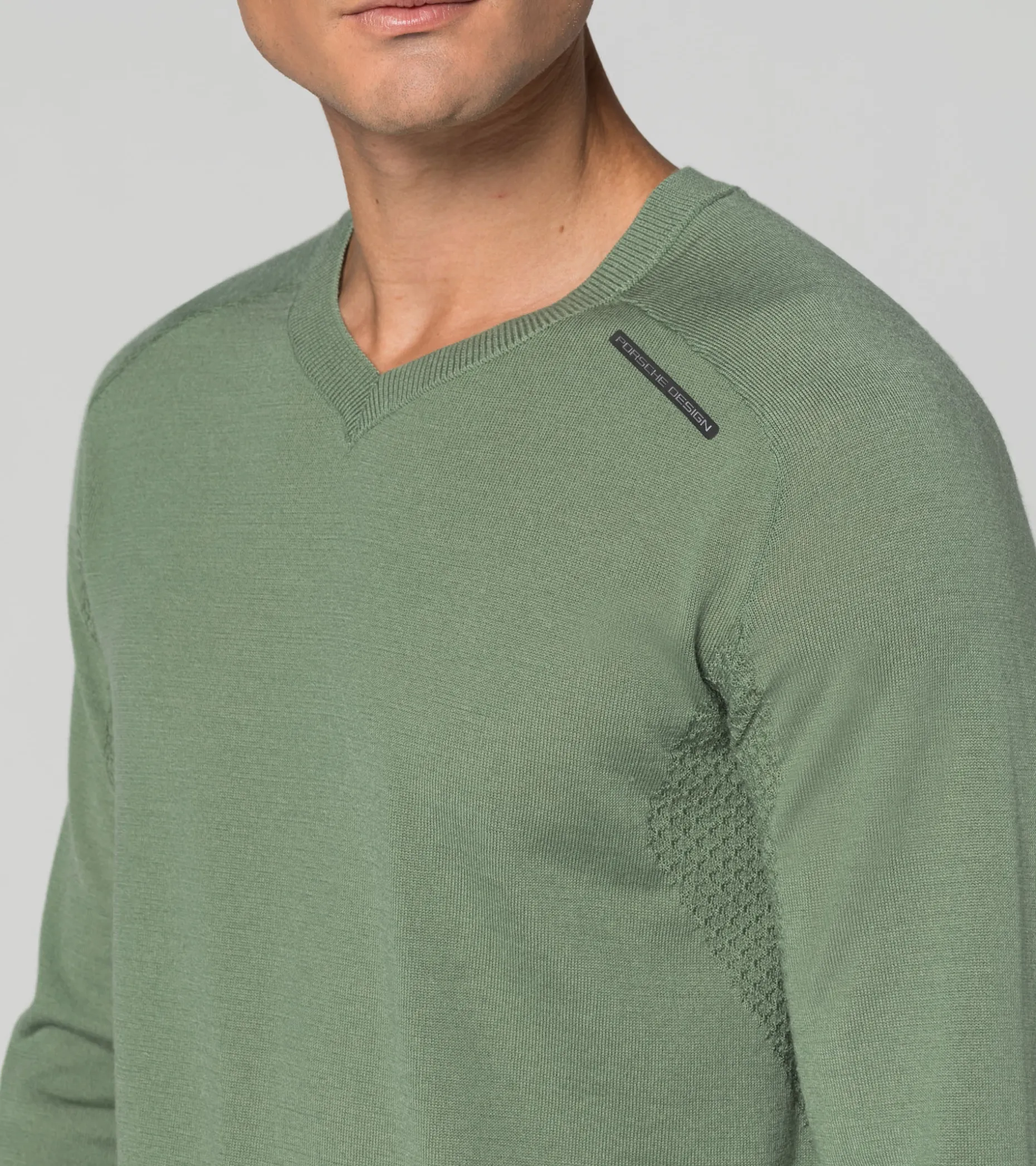 Evoknit® V-Neck Pullover