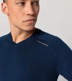 Evoknit® V-Neck Pullover