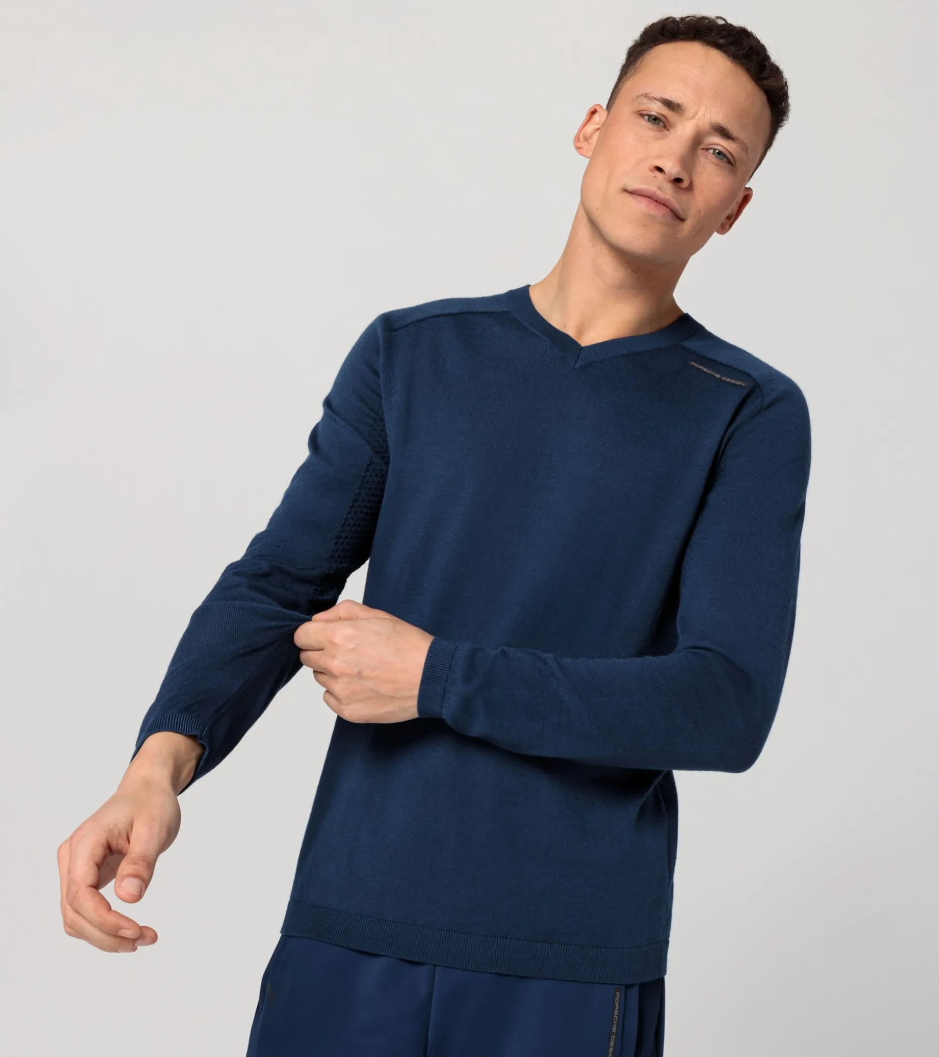 Evoknit® V-Neck Pullover