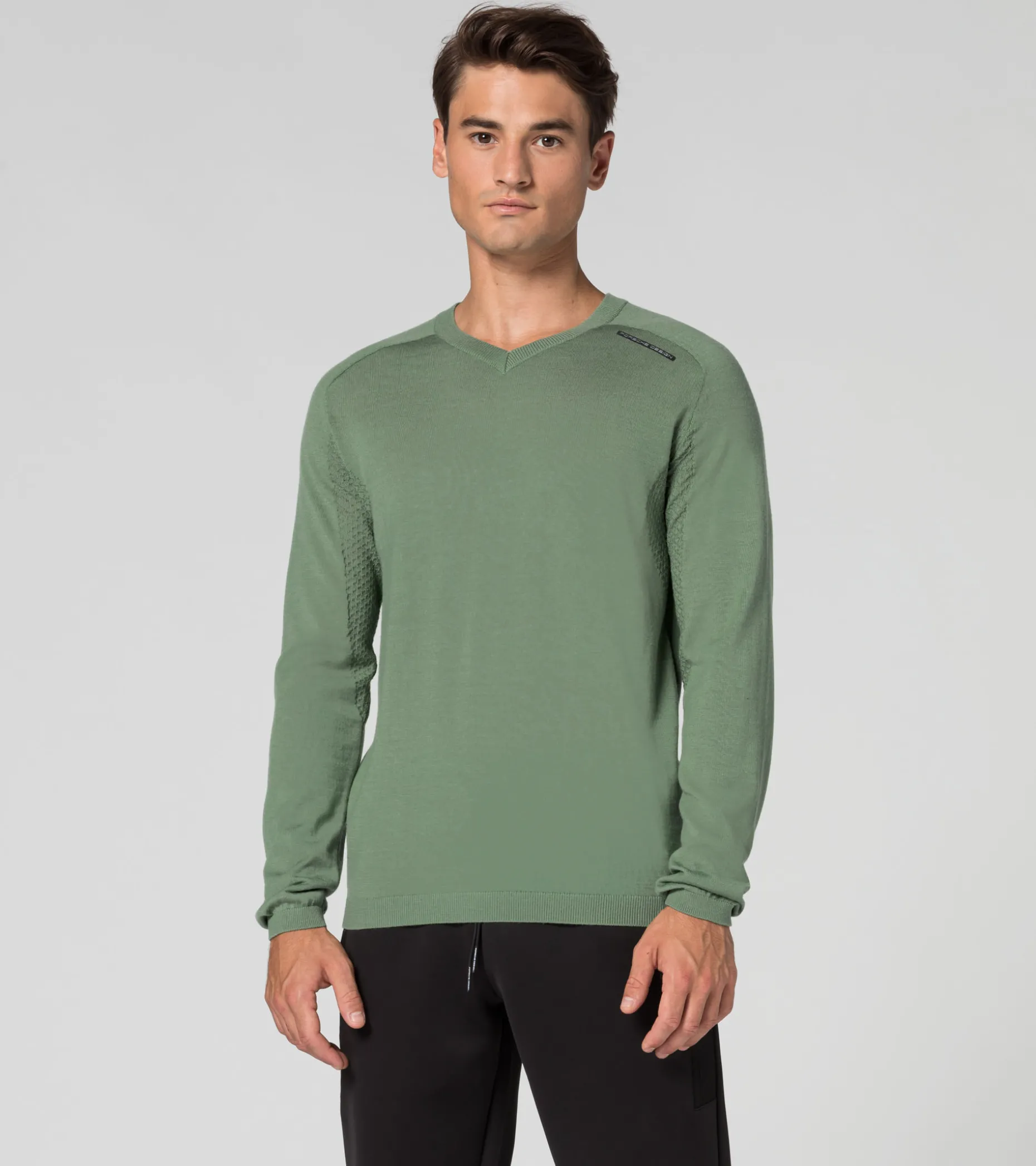 Evoknit® V-Neck Pullover