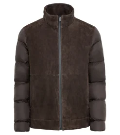 Hybrid Suede Leather Jacket