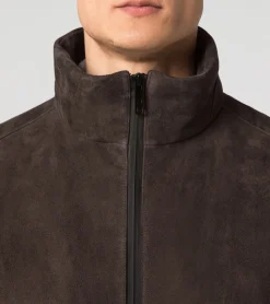 Hybrid Suede Leather Jacket