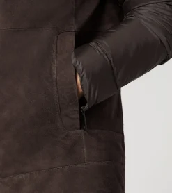 Hybrid Suede Leather Jacket