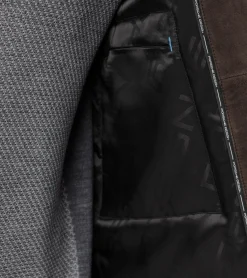 Hybrid Suede Leather Jacket