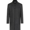 Hybrid Textured Formal Coat