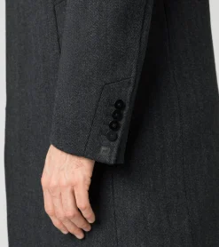 Hybrid Textured Formal Coat
