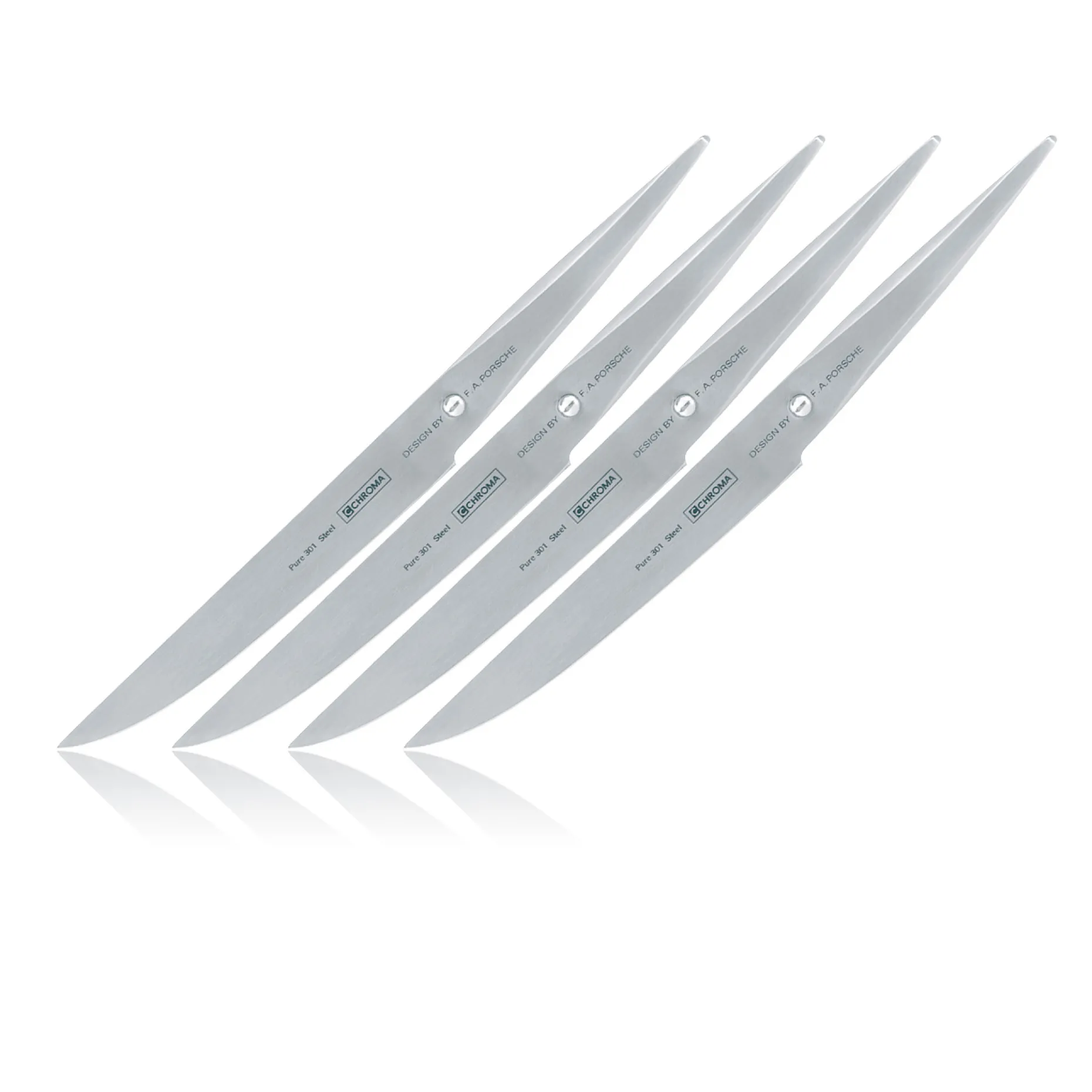 Knife Set P16 4 Pieces Each 12 Cm