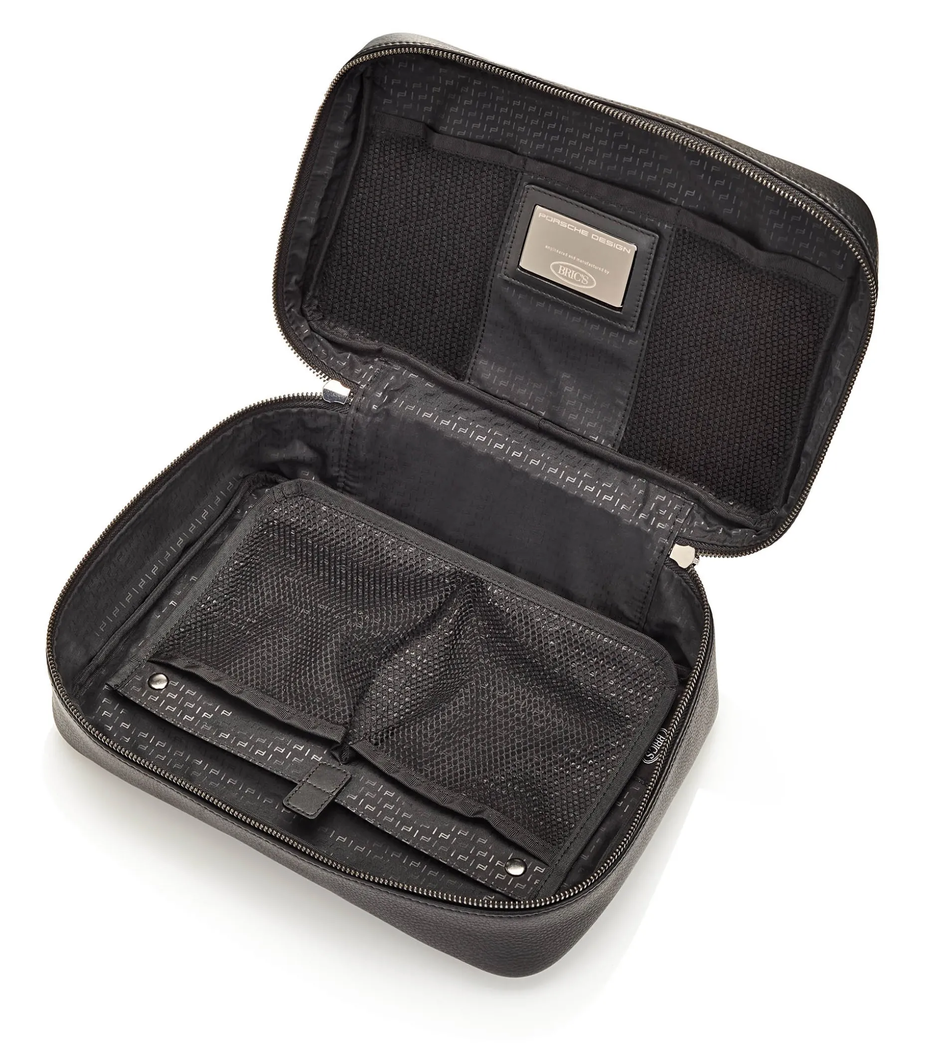Roadster Leather Washbag L